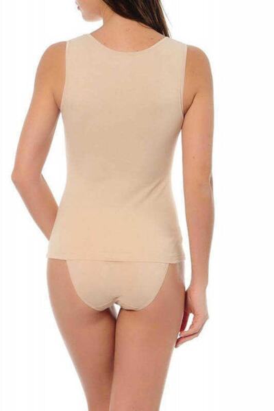 Kom Women's White Singlet Basic Thick Strap Athlete