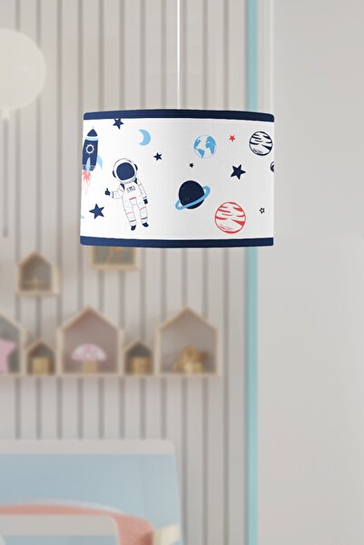 milroma Uzay Boşluğu Çocuk Odası Sarkıt Avize Modeli