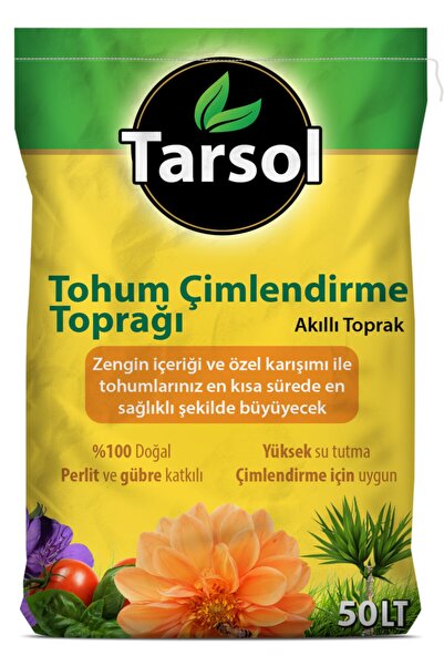 TARSOL TARIM Tarsol Torf Tohum Çimlendirme Toprağı 50 L