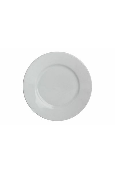 Porland Bella White Flat Plate 21cm