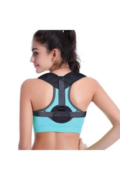 Ankaflex Unisex Μαύρος κορσές όρθιας στάσης αθλητή