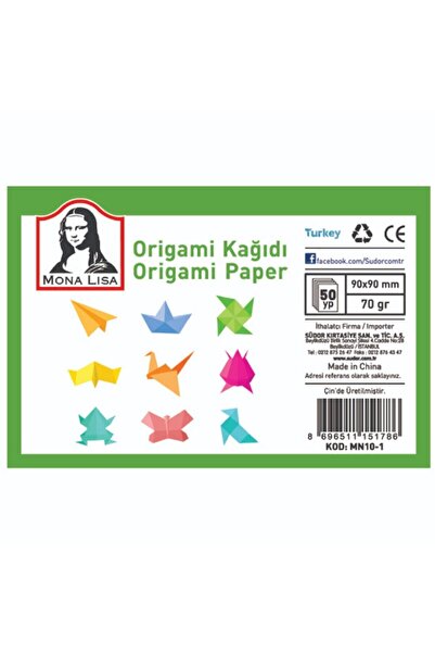 Südor Origami Kağıdı 9X9 Mn10-1 50 Li