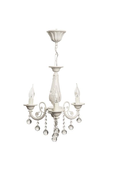 Berk Avize Defne 3-Piece Cast Stone Cream Chandelier
