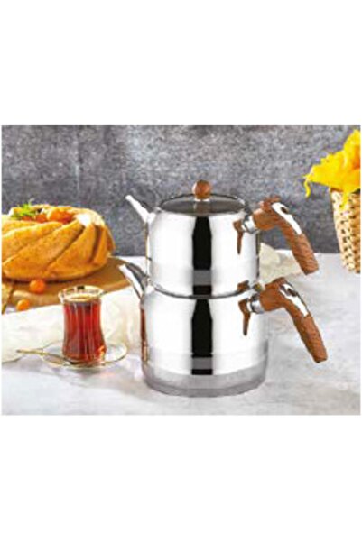 Kahramanlar Mega Yağmur Ahşap Çaydanlık