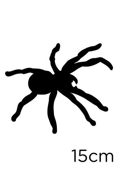MIGNATIS Aparat de căutare furnici Paste păianjen care merge spre dreapta 15 cm - negru