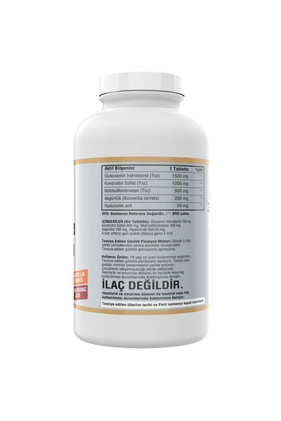 NCS Glucosamine Chondroitin Msm 300 Tablet + Biotin 120 Tablet