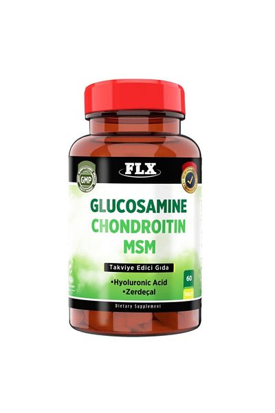 NCS Glucosamine Chondroitin Msm Hyoluronic Acid Turmeric 60 Tablets Gl