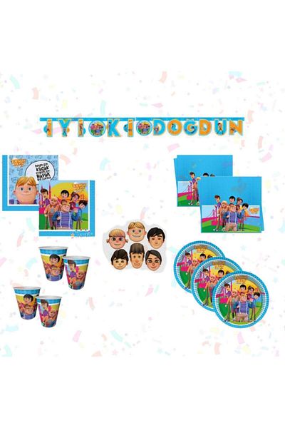 BalonEvi Rafadan Tayfa Birthday Party Set