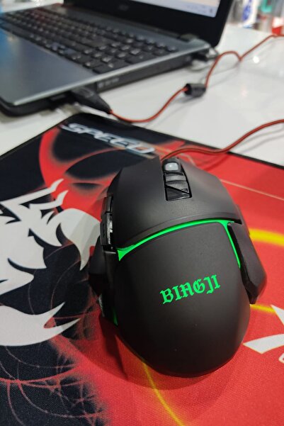 TG Profesyonel Oyuncu Mouse Ile Rakiplerin Oyundan Kaçacak Işıklı Kablolu Rgb...