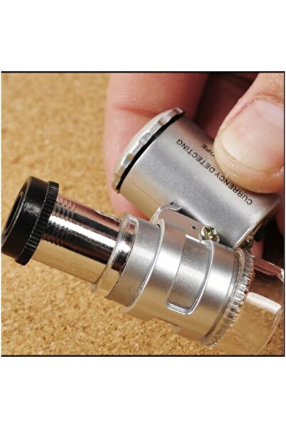 RICHIE Minik Dünyaları Aydınlatın: 60X Işıklı Mini Mikroskop ile Keşfe Çıkın