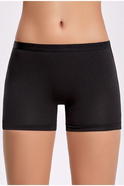 İlke Γυναικείο Μαύρο Σορτ Σορτς Modal Lycra