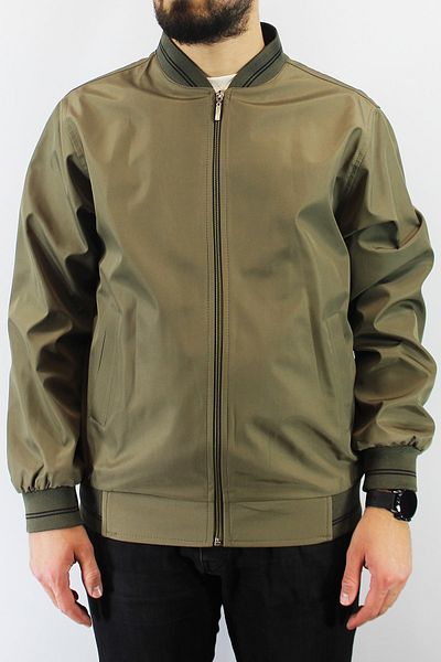 Moda Tint Men's Mink Collarless Classic Bonded Coat