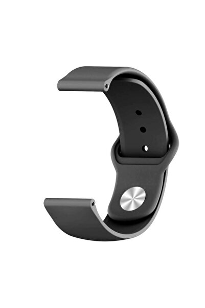 Fibaks Xiaomi Mi Watch Color (22MM) Krd-11 Akıllı Saat Kordonu Klasik Silikon...