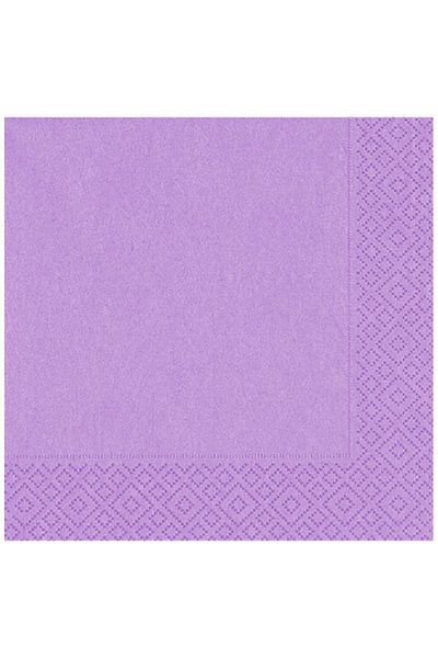 BoncukAVM Purple Napkin 20 Pieces