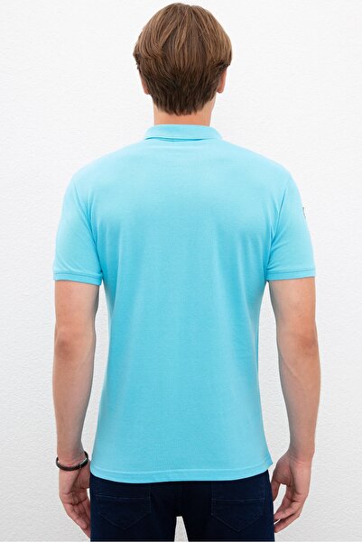 U.S. Polo Assn. Μπλε ανδρικό μπλουζάκι