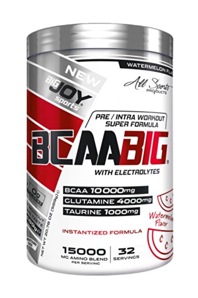 Bigjoy Sports مسحوق Bcaa بنكهة البطيخ للخدمة الرياضية Bcaabig 589 Gr 32