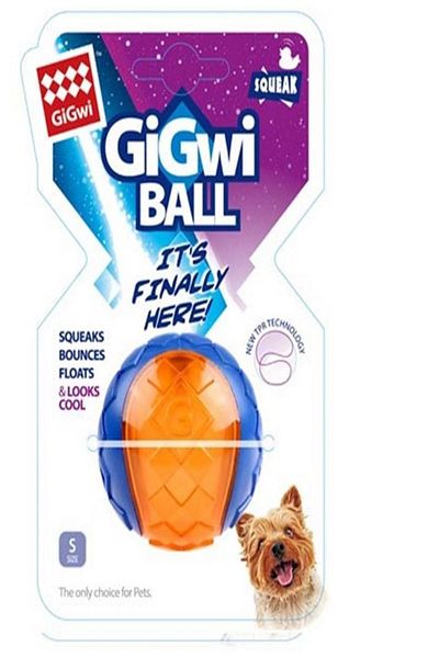 Gigwi 5 Cm Transparent Colored Ball Hard Ball Dog Toy