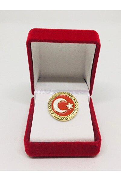 özmertaskerimalzeme Türk Bayrağı Yaka Rozeti