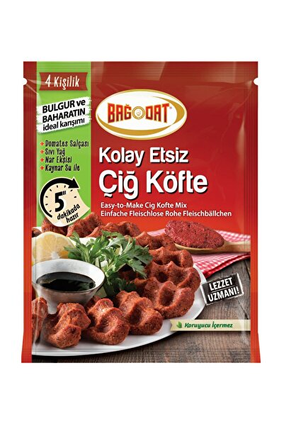 Bağdat Baharat Kolay Etsiz Çiğ Köfte Karışımı 120 gr