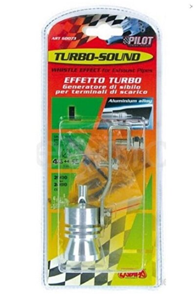 Z Tech Pilot Egzoz Islık Sesi Çıkaran Aparat Paslanmaz A Kalite Medium ( Orta )