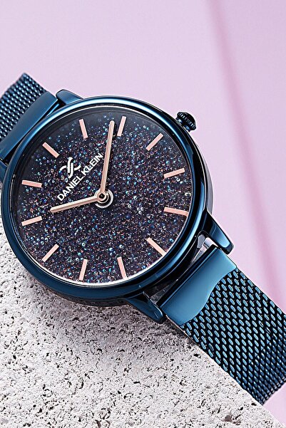 Daniel Klein Unisex Mavi Kol Saati Bileklik Hediye