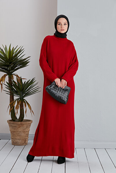 MODAMÜNASİP Половин рибарска плетена рокля