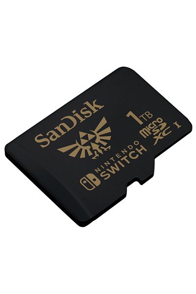 SanDisk بطاقة ذاكرة نينتندو سويتش 1 تيرابايت 100 ميجابايت/ثانية microSDXC SDSQXAO-1T00-GN6ZN