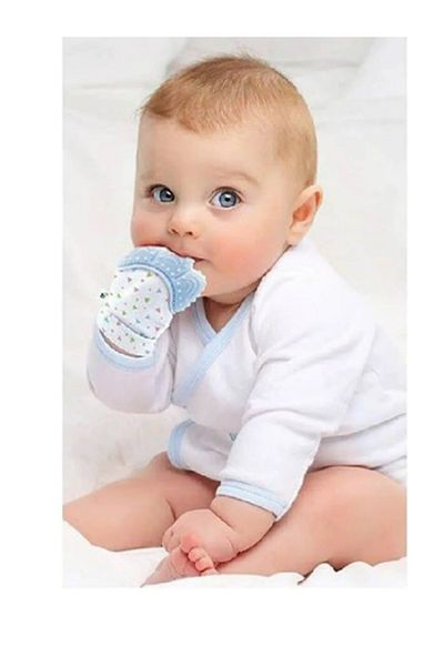 GH BABY Bebekevi Teether Gloves 3-12 Months Water Green
