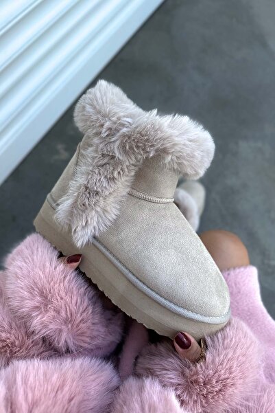 Shoebutik Μπότες Yoyo Beige