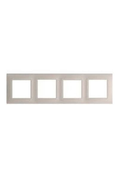 Legrand Salbei Beige (CREAM) Quadruple Frame767344