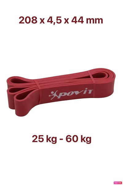 Povit Powerband Resistance Rubber Resistance Band And Exercise Band Fitness Training Rubber