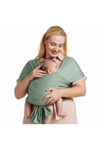 Momcozy Bebek Şal Taşıyıcı Soğutma Hava Mesh, Kolay Giyilebilir Eller Serbest