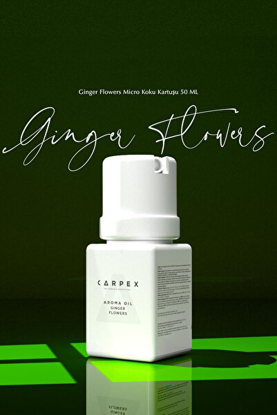 Carpex Ginger Flowers Micro Koku Kartuşu 50 ml