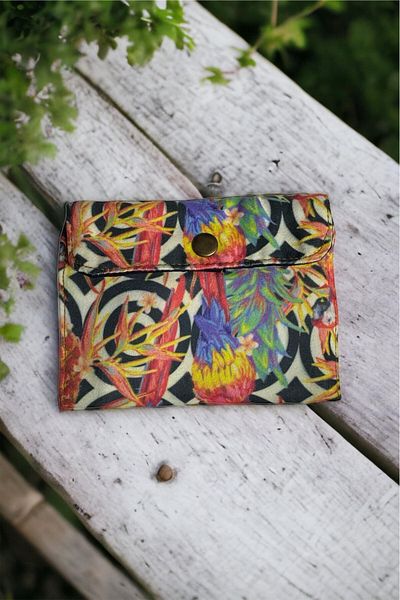 Old Cotton Vintage Casual Unisex Wallet New Rialto 6118