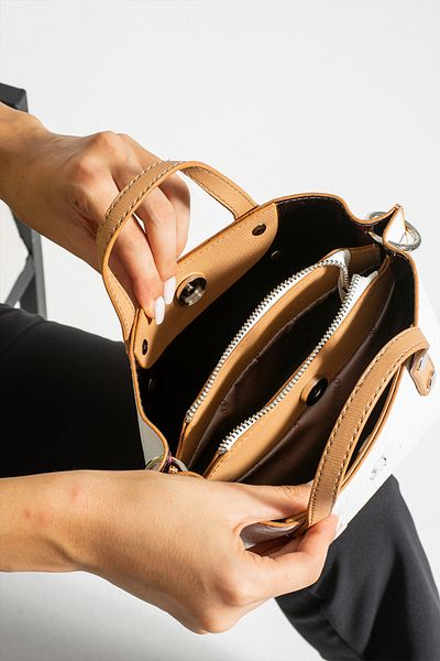 YOGII Geantă de umăr și de umăr pentru femei model Ransa, impermeabilă, din piele artificială de calitate