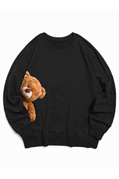 Vordevia Crna majica sa okruglim izrezom Štampano