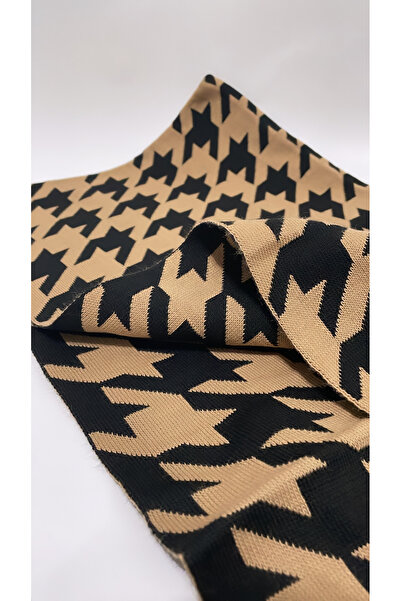 Onur Етол - Двустранен шал за рамо с шарка „хаундстут“, марка Етол Зимен продукт, дебел тъкан плат