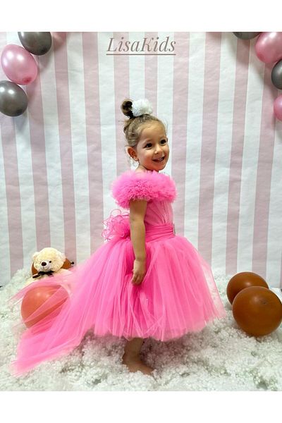 LisaKids 1-5 YEARS SHORT TAILED EVENING DRESS