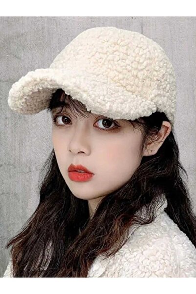 Trenderrs Women's Plush Teddy Cap Hat