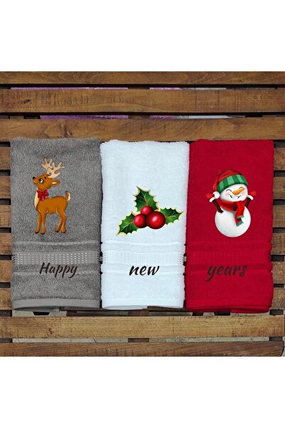 Alice Yılbaşı Hediye Havlu Seti
