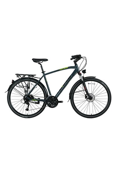 Bisan 28J BİSAN TRX 8500 CITY ŞEHİR BİSİKLETİ - PARLAK GRİ SARI - 52 KADRO