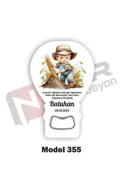 Nar Promosyon 30 Adet Açacak Magnet Mıknatıslı Hediyelik - Sünnet, Nişan, Söz...