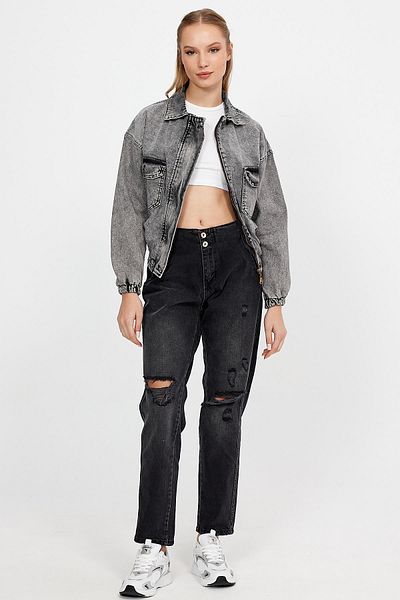 ALEXANDERGARDI SPECIAL COLLECTION, ZIPPERED DENIM JACKET (3004M)