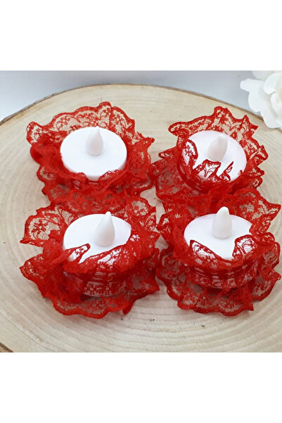 gençay Kına geceleri için led ışıklı el mumu 12 adet