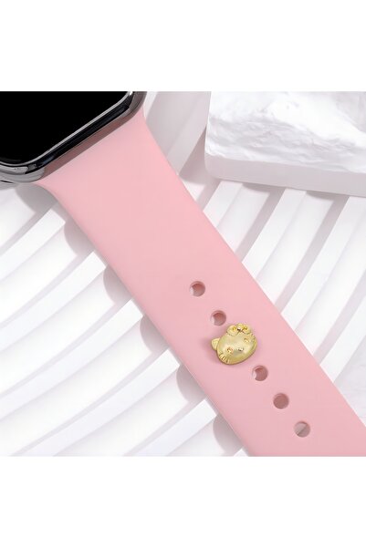 BP Tattoo Apple Watch Uyumlu Kedicik Figürlü Charm Kordon Aksesuar Akıllı Saa...