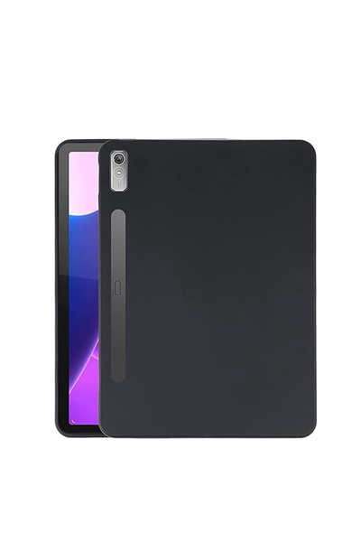 Microcase Lenovo Tab P12 Tb370fu 12.7 Inch Tablet Tpu Silikon Kılıf Siyah- Al...
