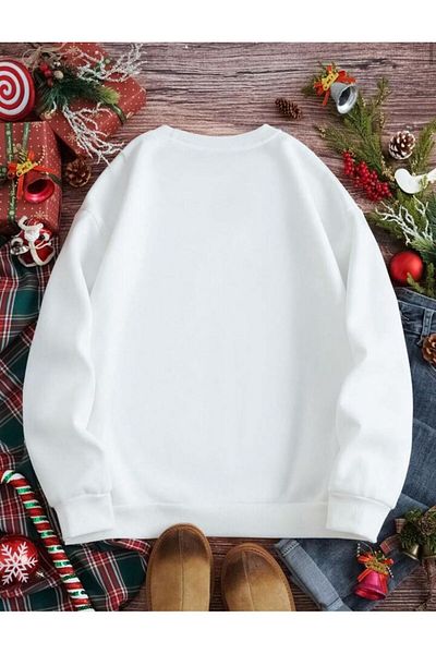 FAVORİST New Year's Special Series Unisex Crew Neck Sweatshirt