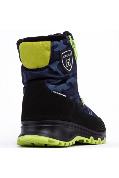 BUCKHEAD BUCK1102 Dasdas Camo Water-Resistant Erkek Çocuk Lacivert Kar Botu
