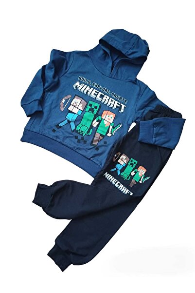 YDBKStore Boy (7-11 Years) 2 Thread Raster Movie Character (M.Craft) Hoodie H...