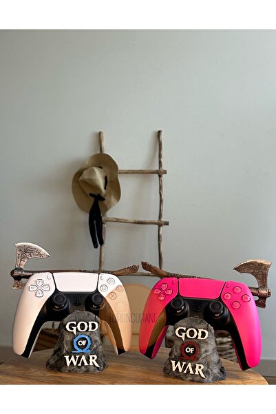TURUNCUHANE God Of War Kratos Leviathan Ps5 Dualsense Ps4 Dualshock Joystick ...